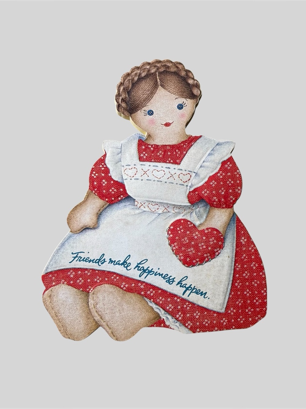 Vintage Hallmark Friendship Plaque Decoration